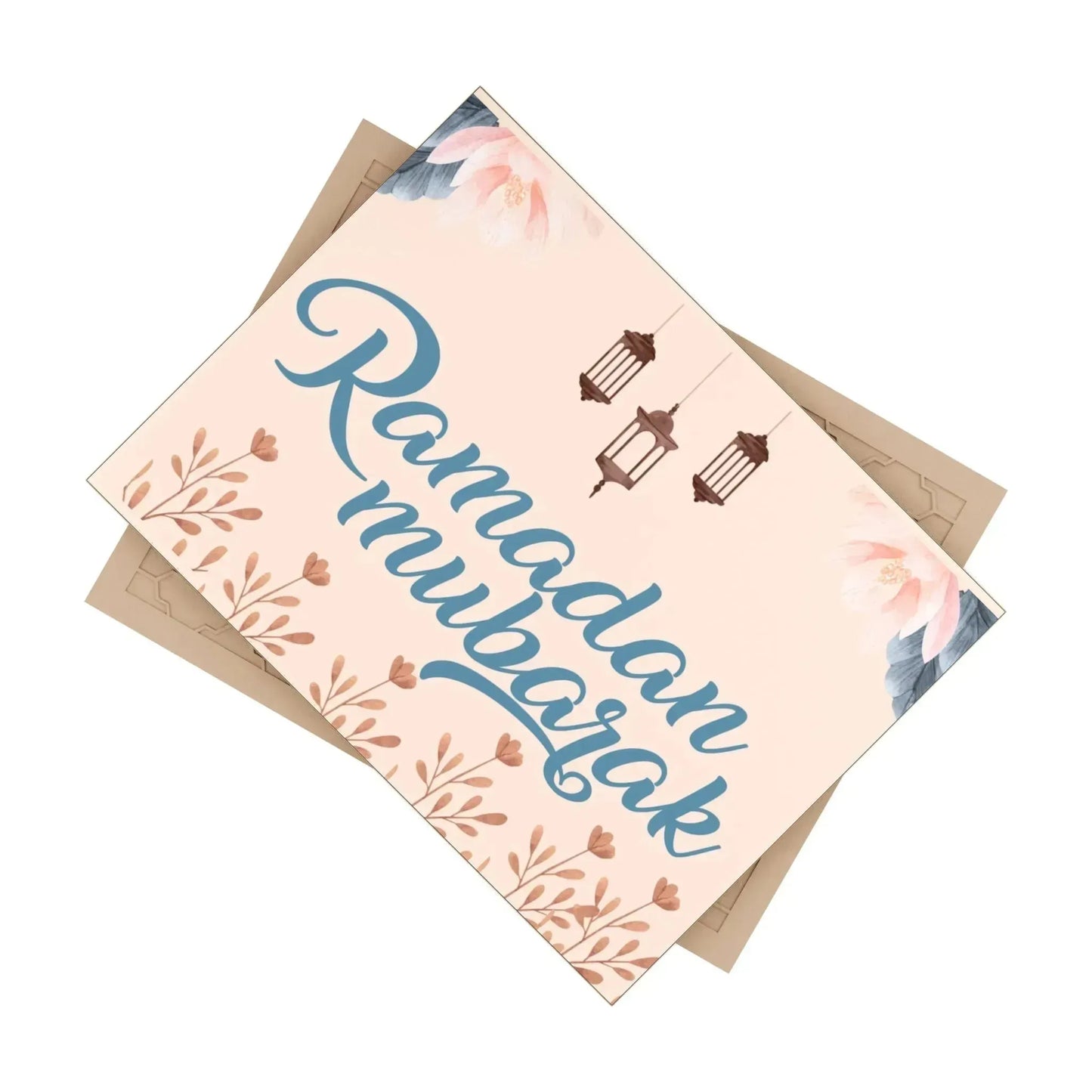 Ceramic Tile - Ramadan Mubarak & Lantern Decorative Keepsake book cover
