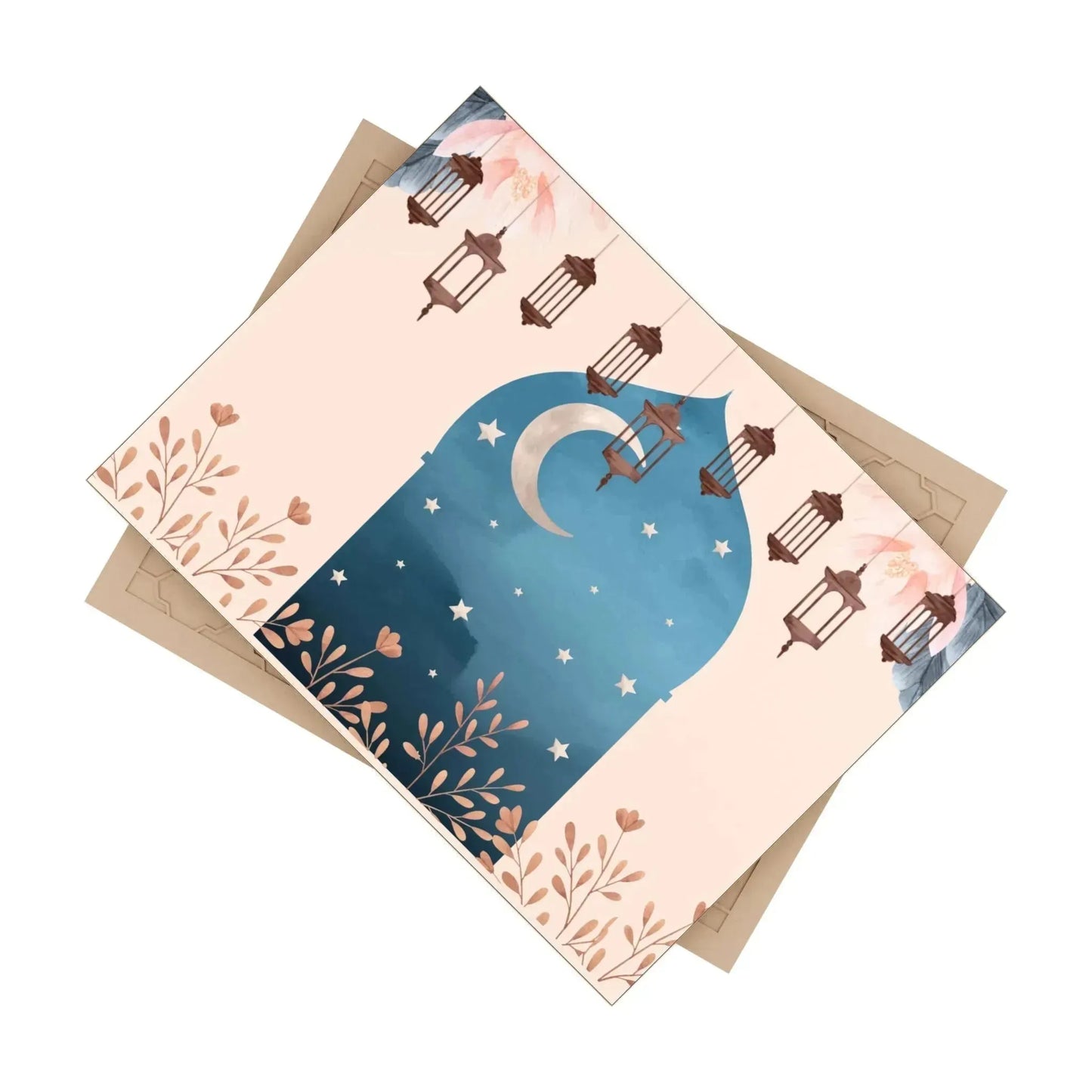 Ceramic Tile - Ramadan Moon & Lantern Decorative Keepsake book cover