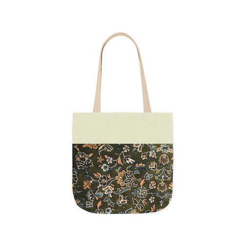 Rawdah Canvas Tote Bag, 3-Color Straps book cover
