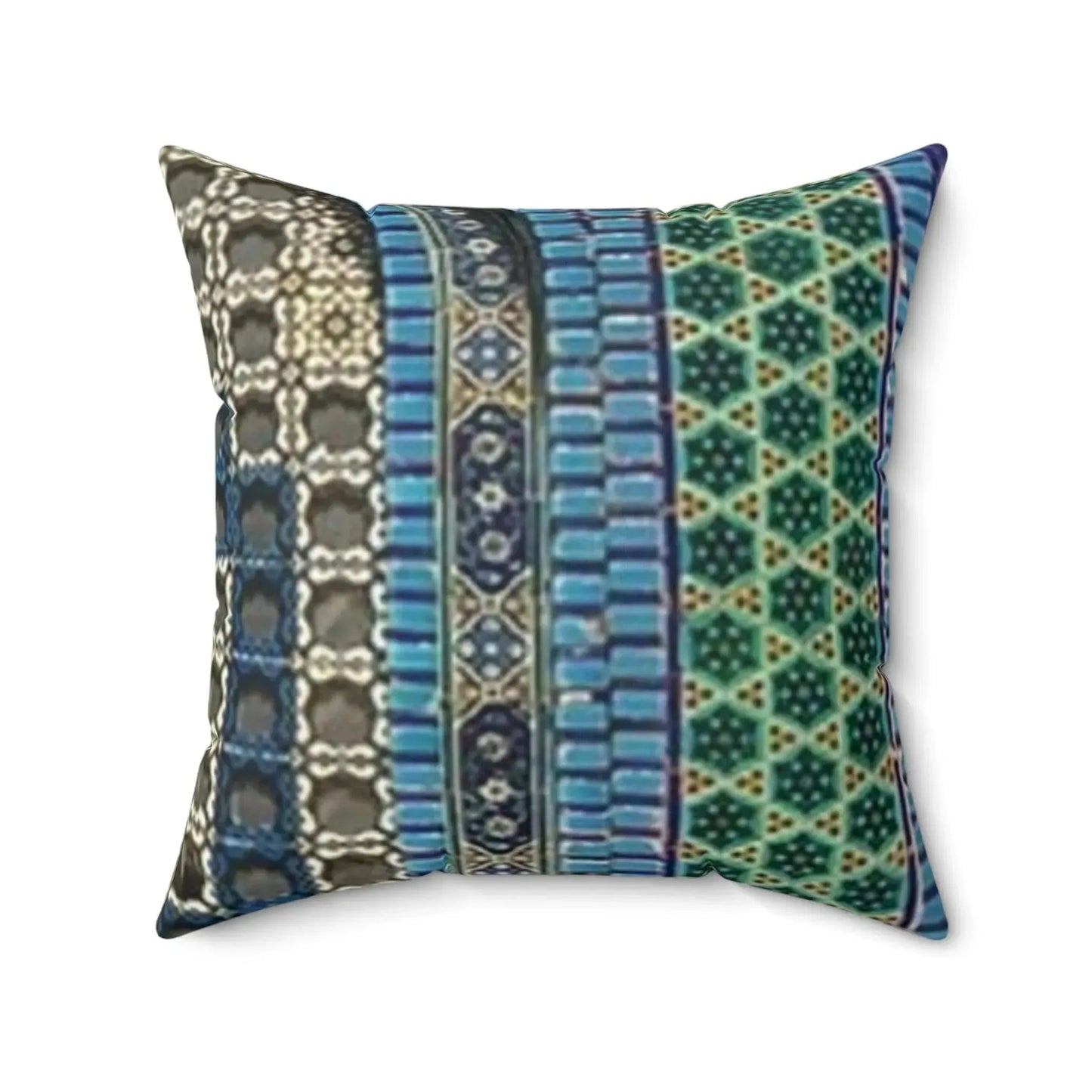 Aqsa Suede Square Pillow book cover