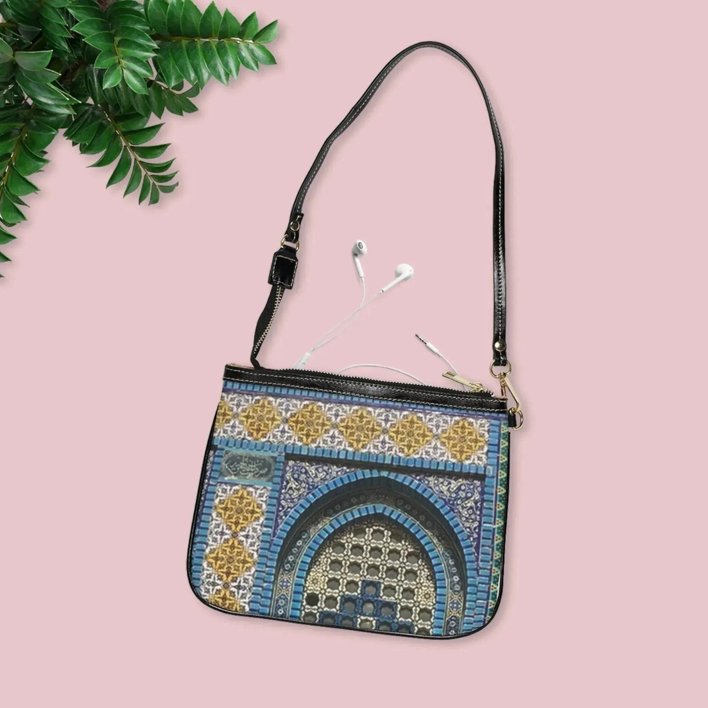 Aqsa Design Shoulder Bag - Small Leather Crossbody Purse book cover