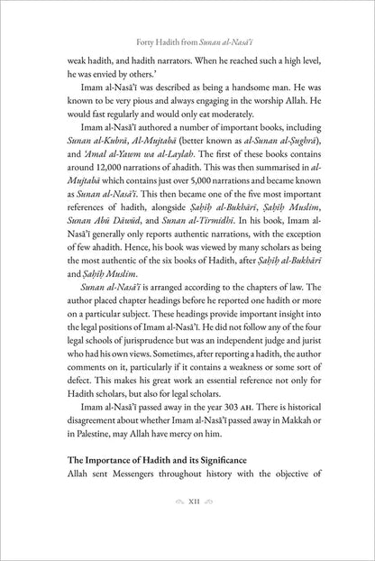 40 Hadith From Sunan Al Nasai Kube Publishing