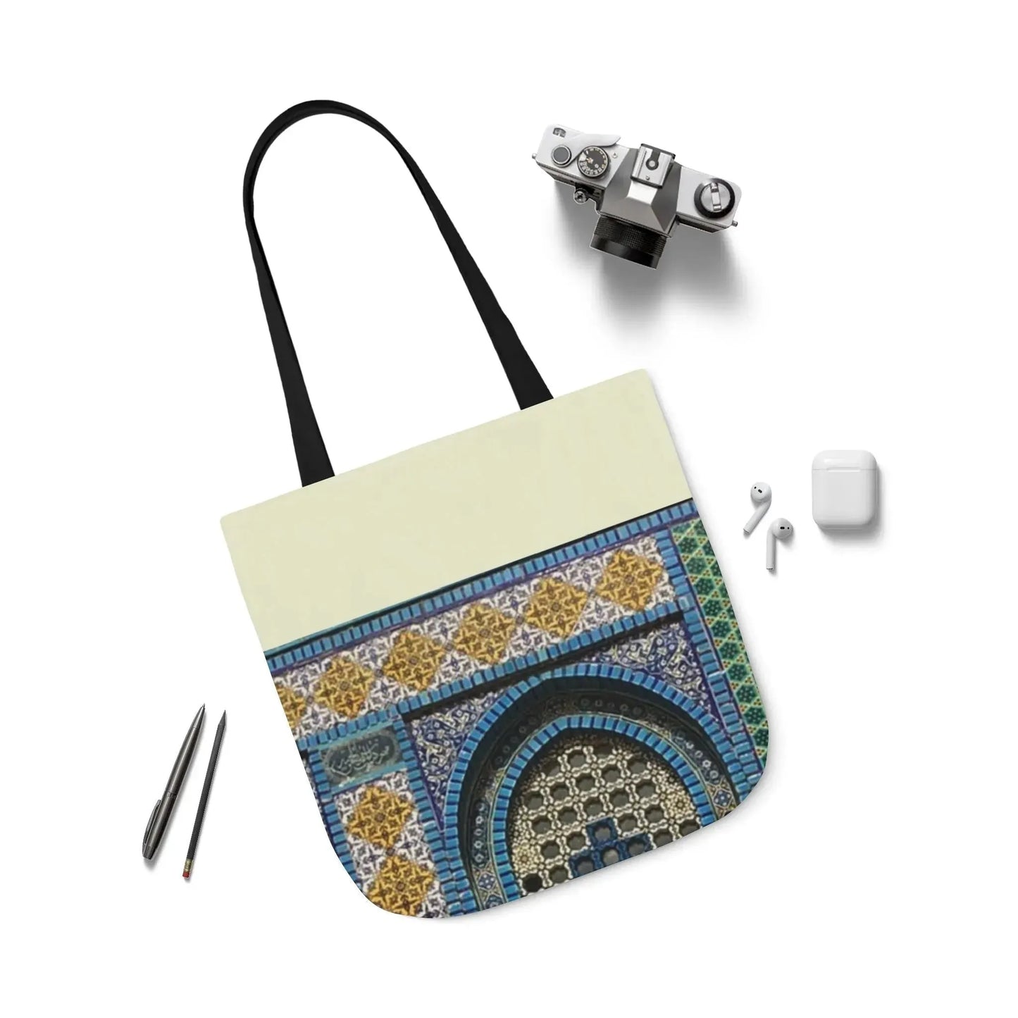 Aqsa Tote Bag, 3-Color Straps book cover