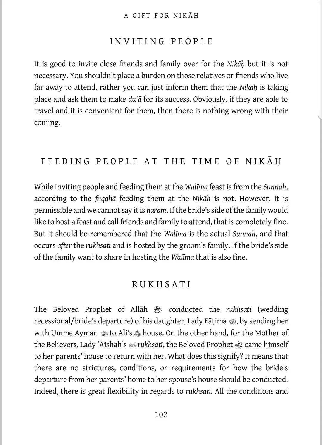 A Gift For Nikah