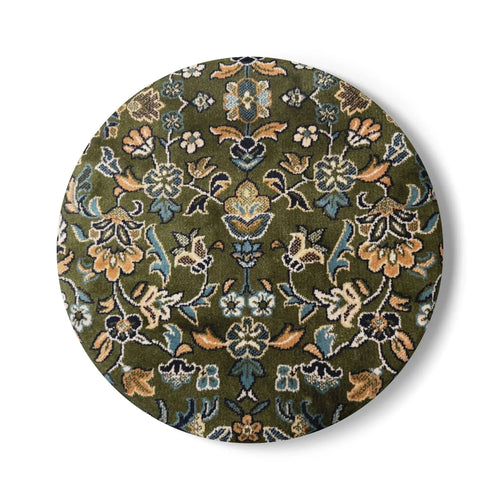 Rawdah Pattern Ceramic Coaster, Stylish Drinkware, Home Decor, Gift for Housewarming, Coffee Table Accessory book cover