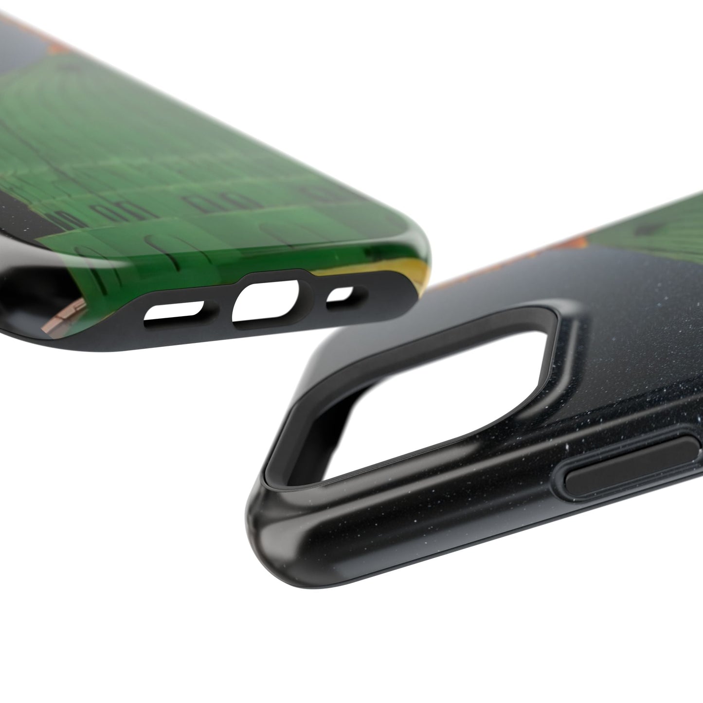 Green Dome Design Iphone Magnetic Tough Cases