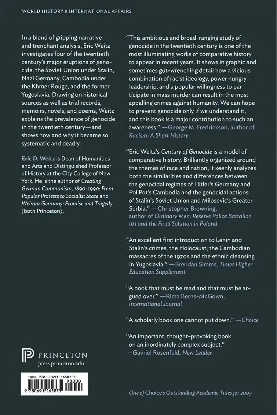 A Century of Genocide: Utopias of Race and Nation