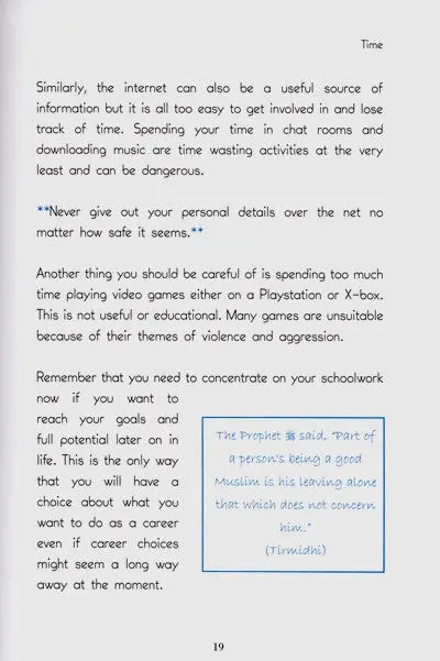 A Muslim Boy's Guide to Life's Big Changes Taha Publishers