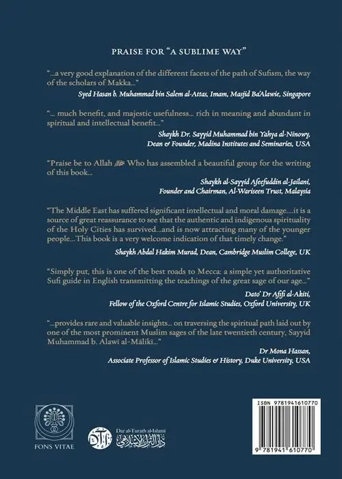 A Sublime Way: The Sufi Path of the Sages of Makka