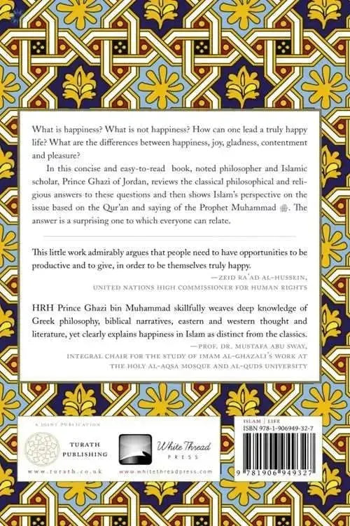 A Thinking Persons Guide to the Truly Happy Life by Prince Ghazi ibn Muhammad book cover