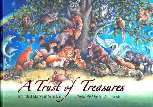A Trust of Treasures by Mehded Maryam Sinclair book cover