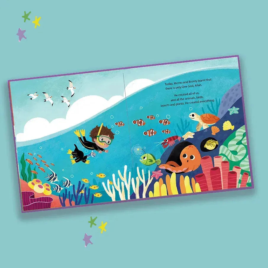 Momo & Brontys First Book About Allah by Zanib Mian book cover