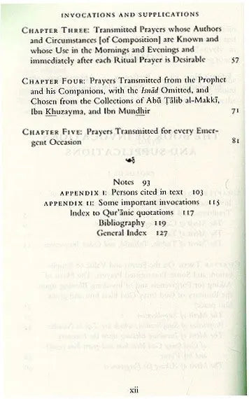 Al-Ghazali on Invocations and Supplications