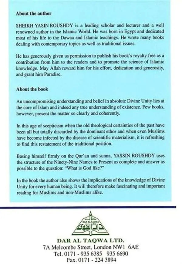 Allah: The Divine Nature