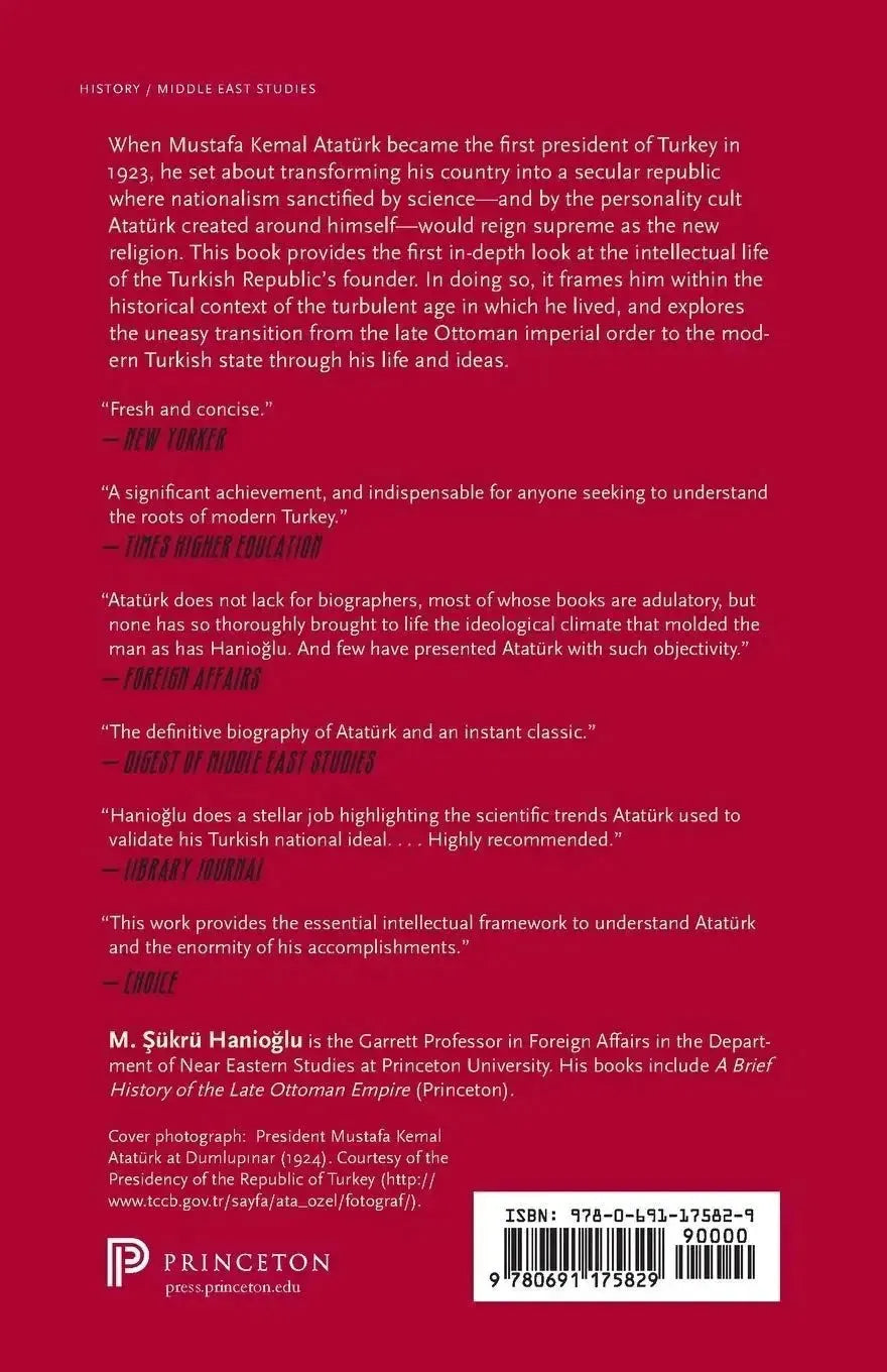 Ataturk: An Intellectual Biography by M. Sukru Hanioglu book cover