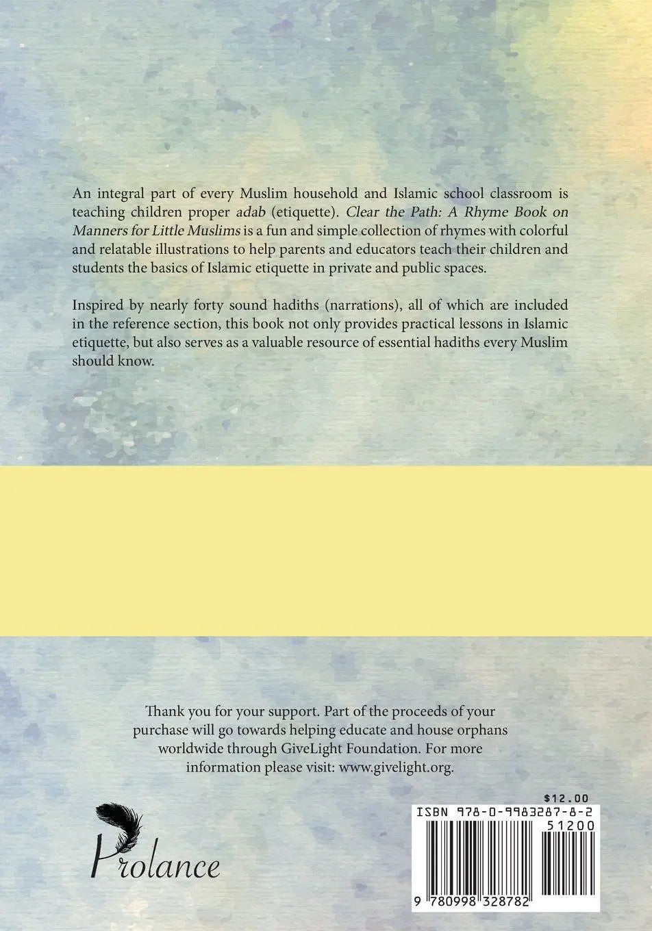 Clear the Path: A Rhyme Book on Manners for Little Muslims