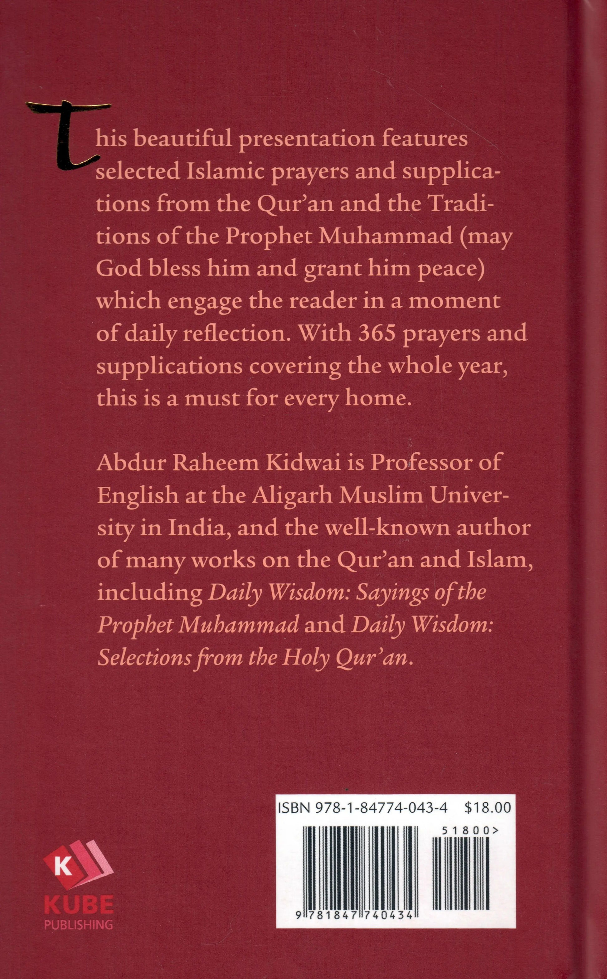 Daily Wisdom : Islamic Prayers and Supplications Kube Publishing