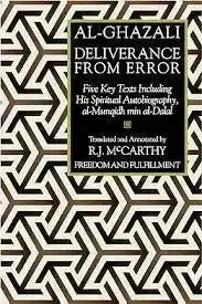 Deliverance from Error by al-Ghazali book cover