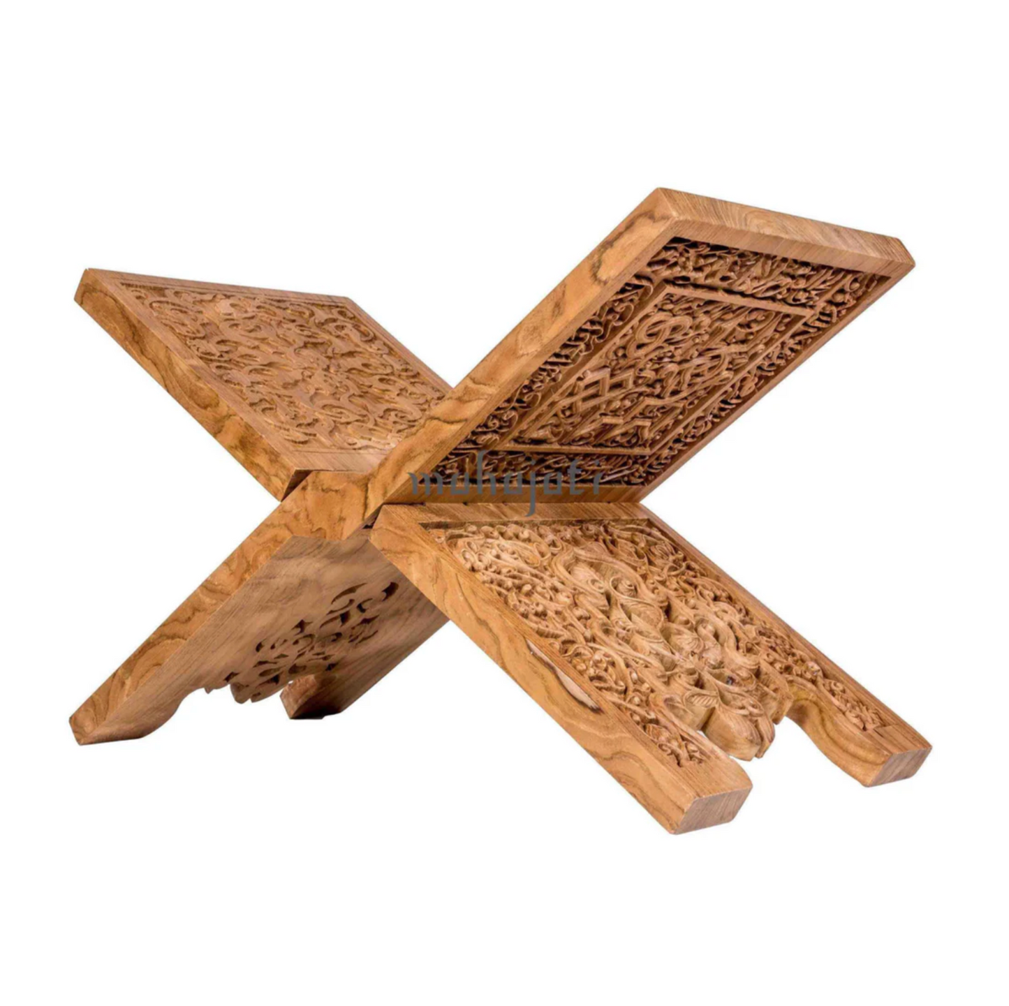 Ayatul Kursi Rehal - Chip Carving - 30cm x 70cm