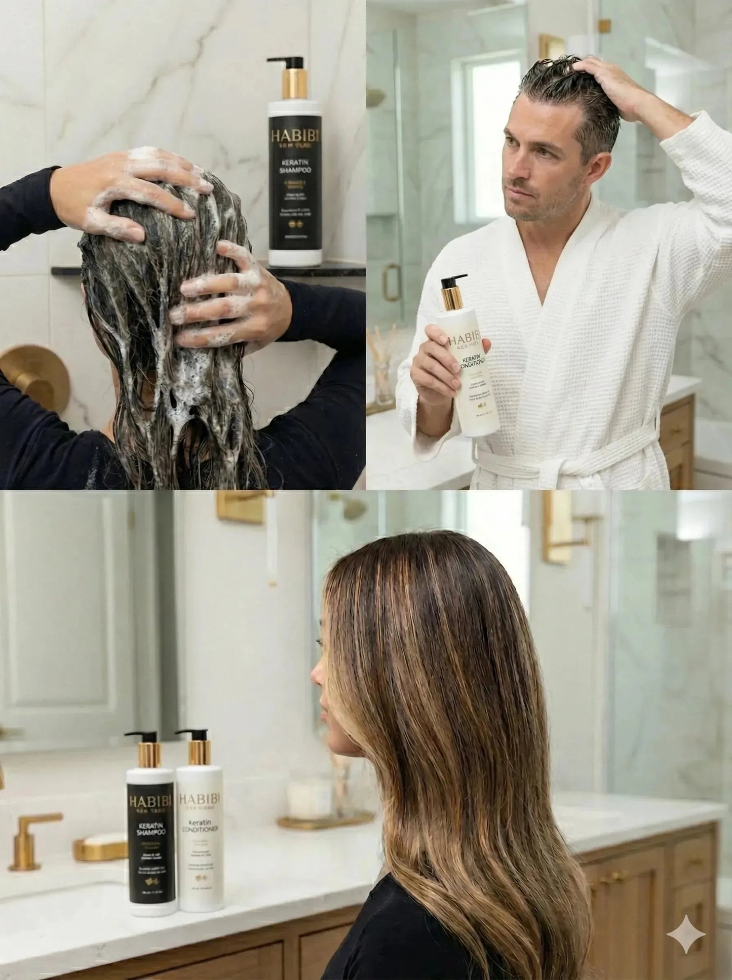 Keratin Hair Ritual Set - Shampoo + Conditioner book cover