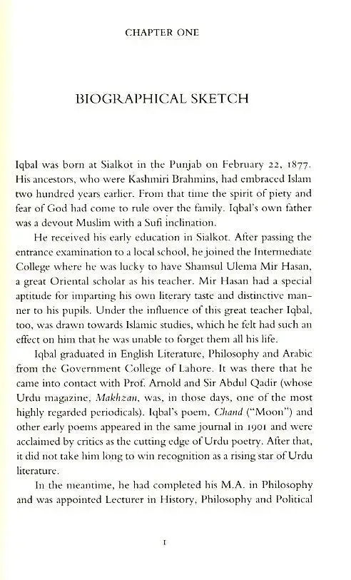 The Glory of Iqbal