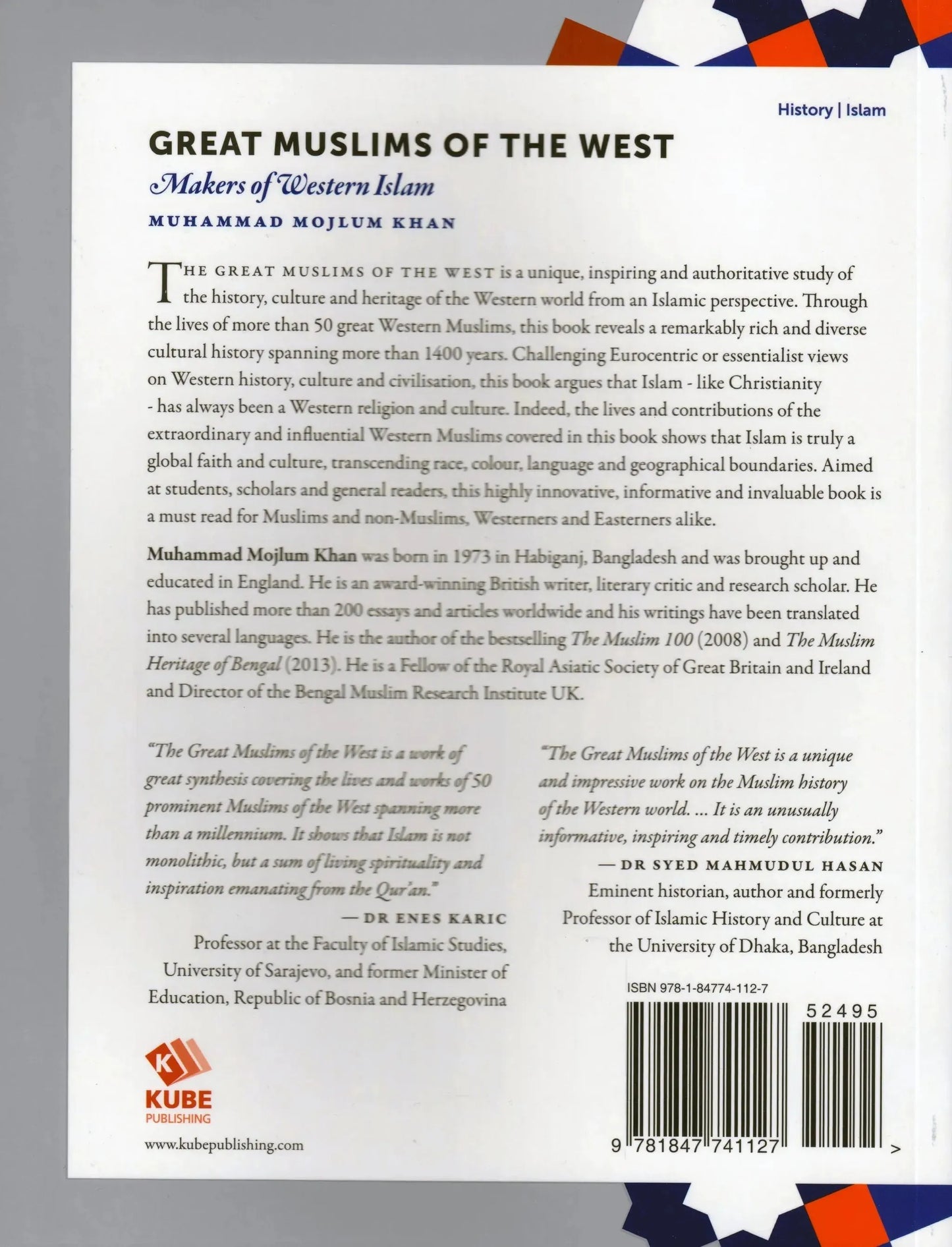 Great Muslims Of The West (Makers Of Western Islam) - Paperback by Muhammad Mojlum Khan book cover