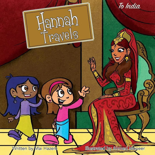 Hannah Travels: To India by Mai Hazem book cover