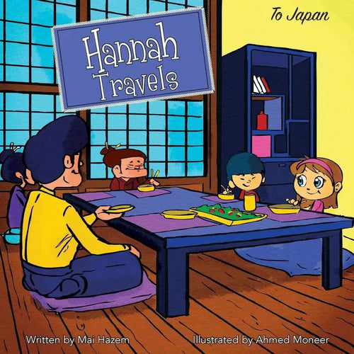 Hannah Travels: To Japan by Mai Hazem book cover