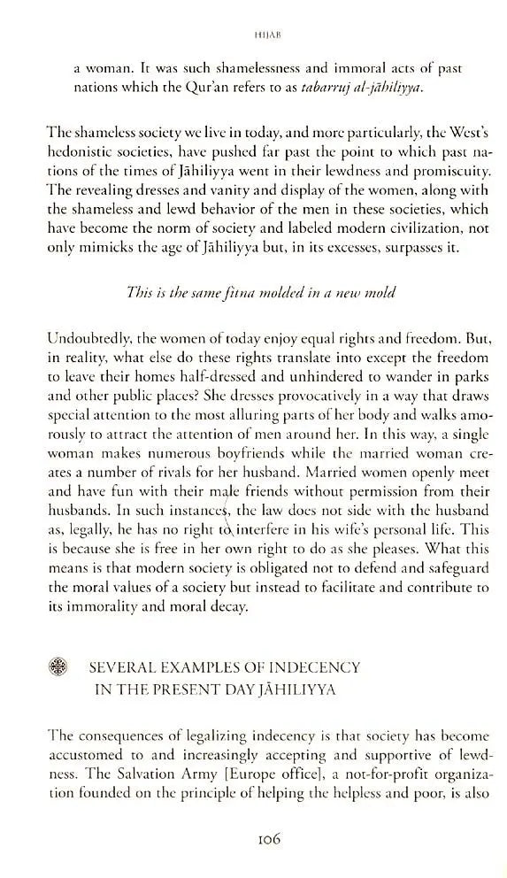 Hijab : The Islamic Commandments Madania Publications