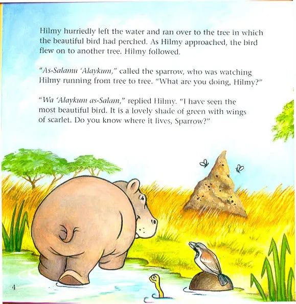 Hilmy The Hippo Learns About Vanity