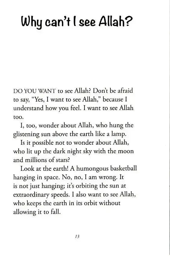 I Wonder About Allah (Book One)