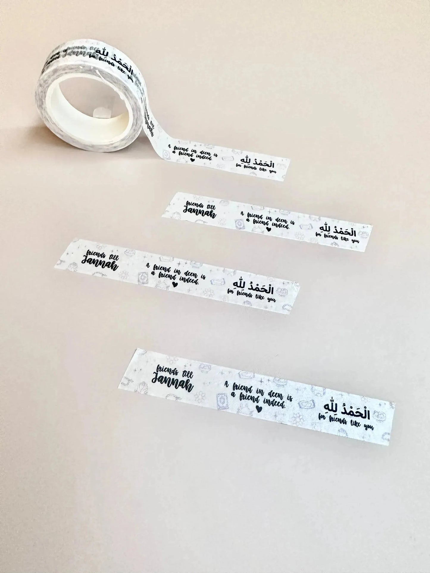 Friends in Deen are Friends Indeed - Washi Tape