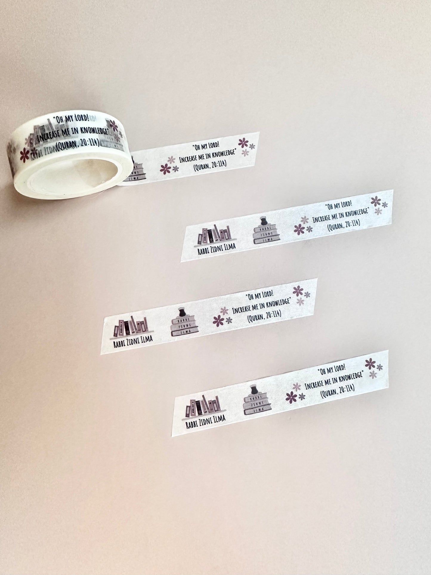 Rabbi Zidni Ilma - Washi Tape