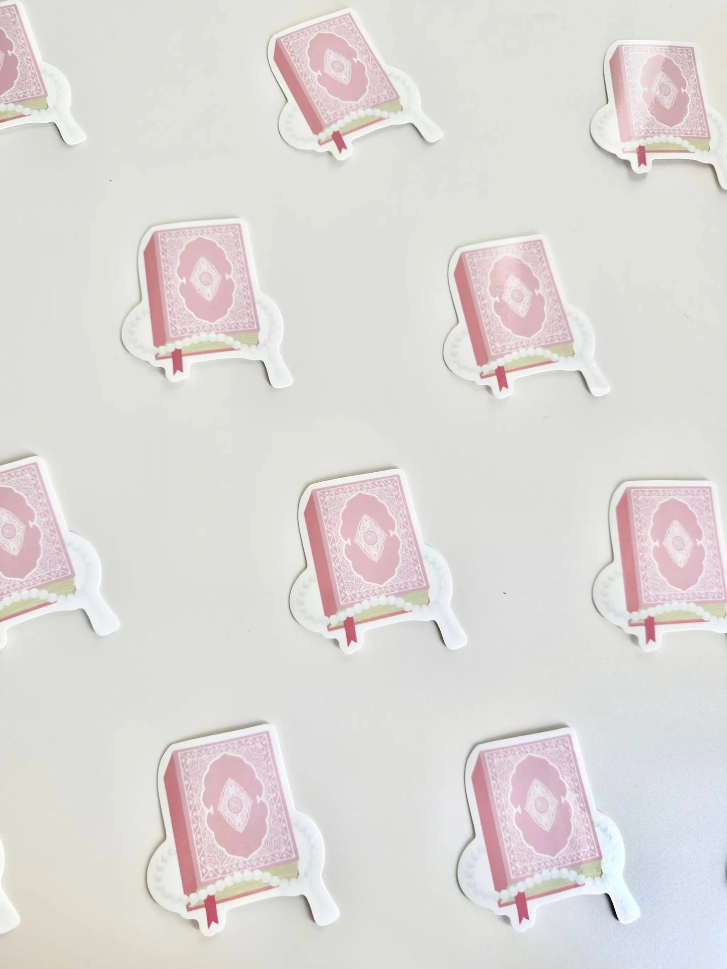 Pink Quran - Sticker book cover