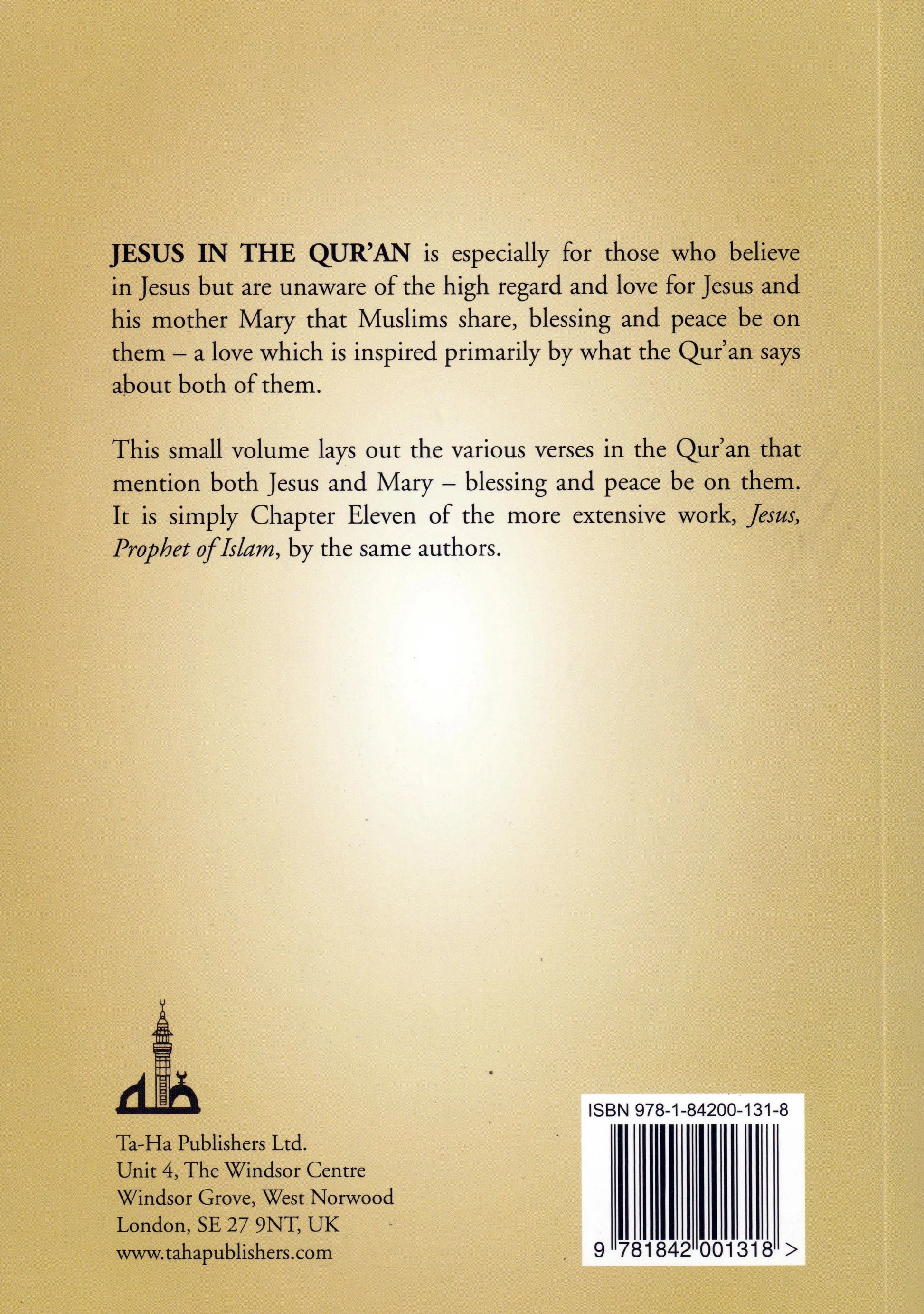 Jesus in the Qur'an Taha Publishers