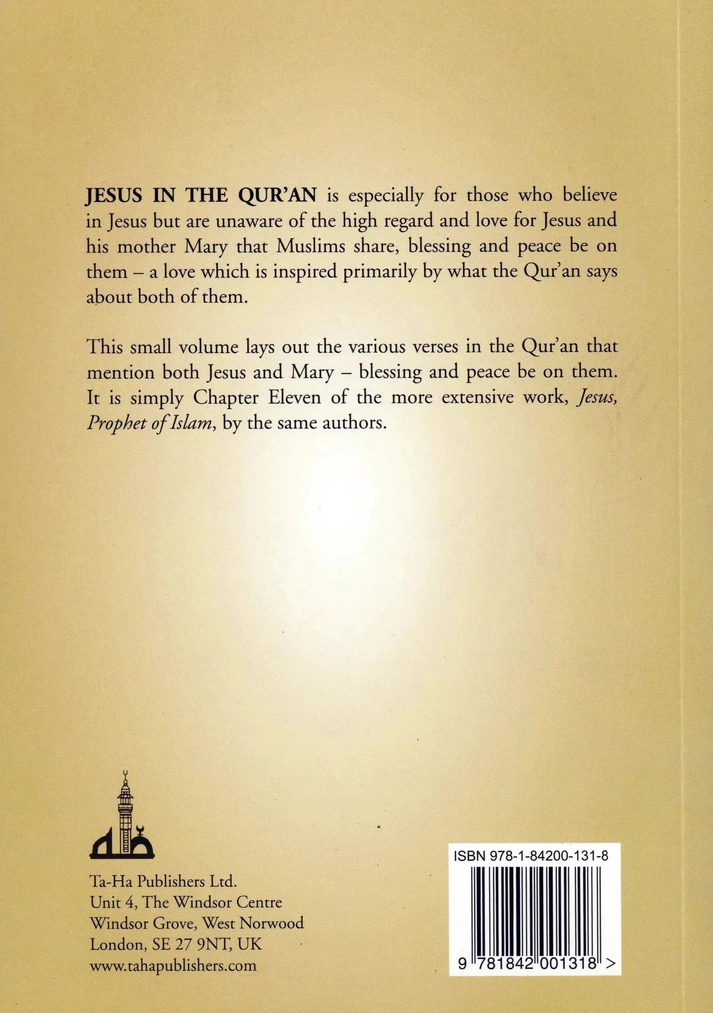 Jesus in the Qur'an Taha Publishers
