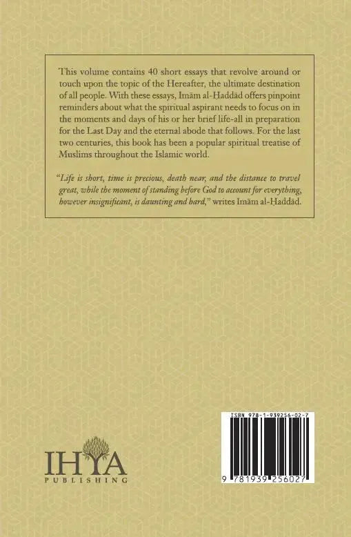 Knowledge and Wisdom by Abdallah ibn Alawi al-Haddad book cover