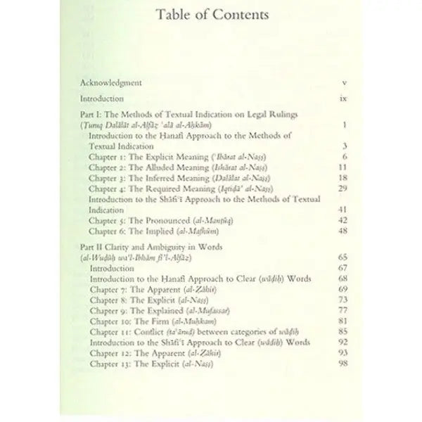 Language and the Interpretation of Islamic Law Islamic Texts Society