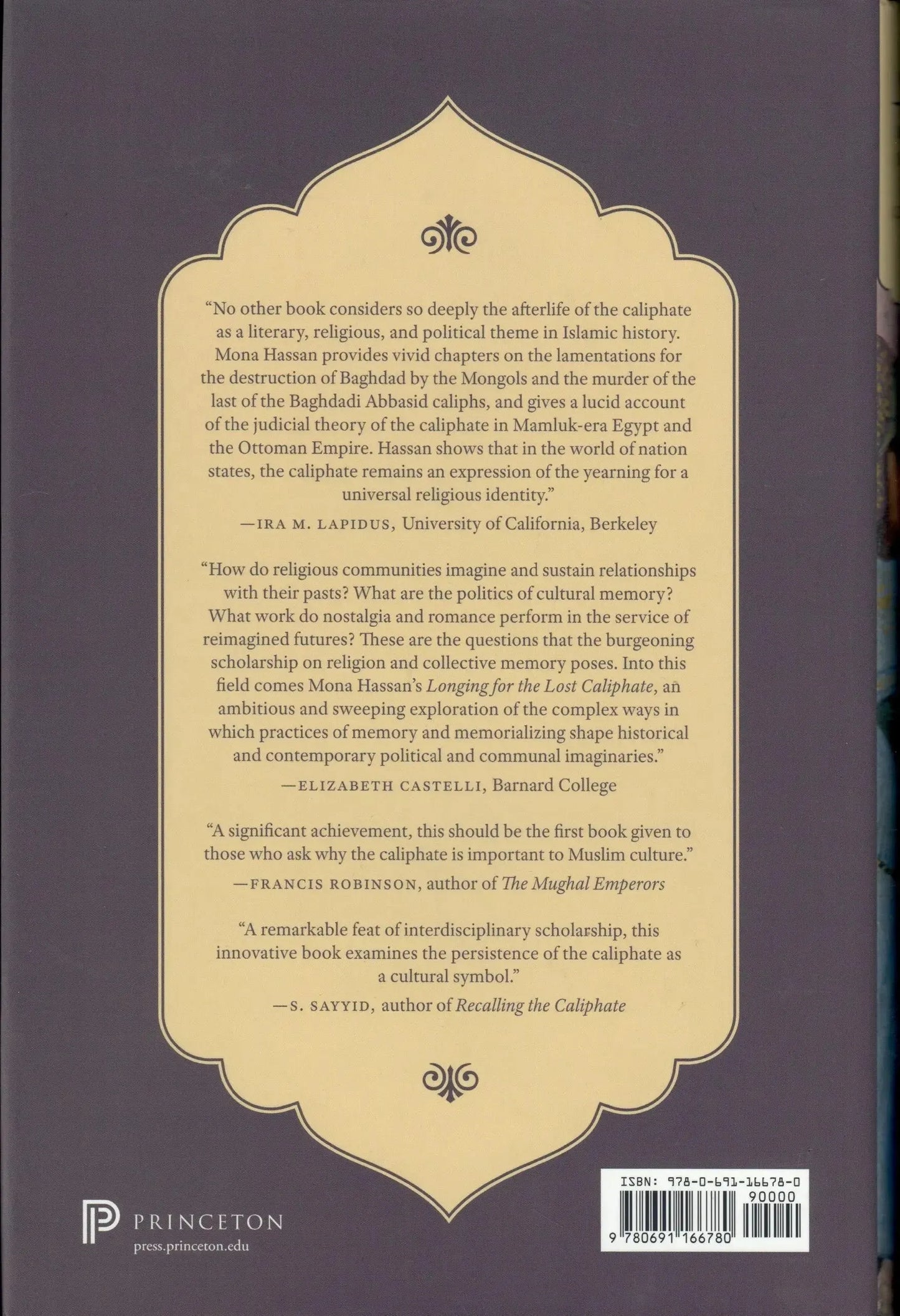 Longing For The Lost Caliphate A Transregional History