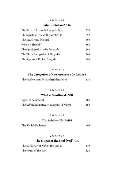 Love of the Righteous is the Key to Sainthood Sakina Publishing