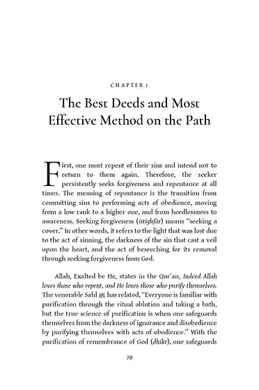 Love of the Righteous is the Key to Sainthood Sakina Publishing