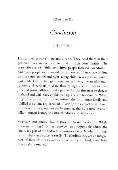 Marriage and Family Building in Islam
