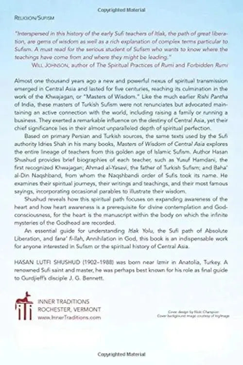 Masters of Wisdom of Central Asia: Teachings from the Sufi Path of Liberation