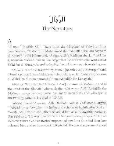 Rijal : Narrators of the Muwatta al-Imam Muhammad Taha Publishers