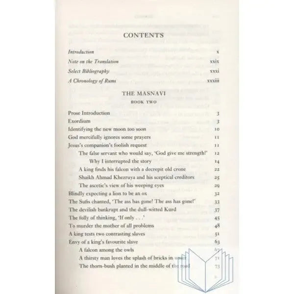 Rumi - The Masnavi - Book Two by Rumi book cover