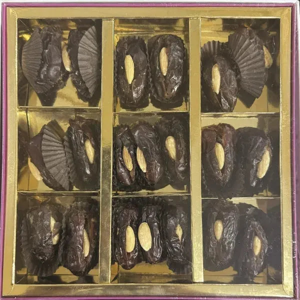 Safawi Dates with Almond Gift Box book cover