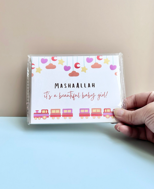 MashAllah - Welcome Baby Greeting Card