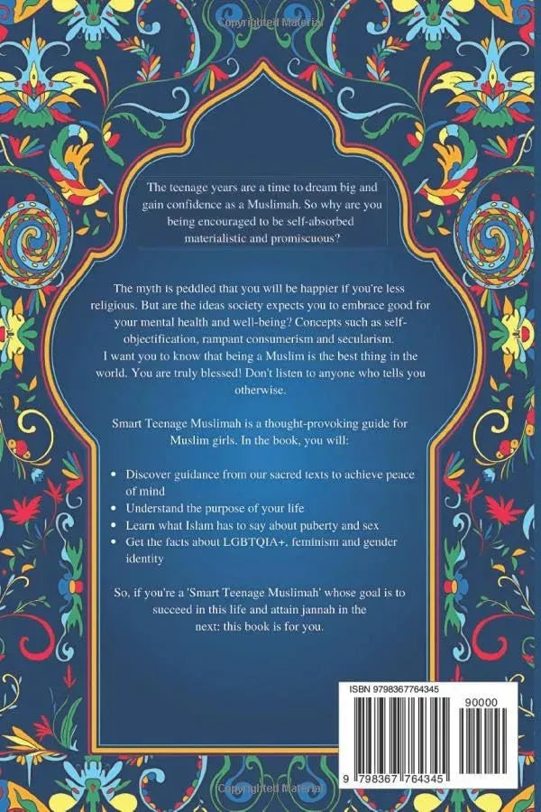 Smart Teenage Muslimah: An Inspirational Guide For Muslim Girls by Farhat Amin book cover