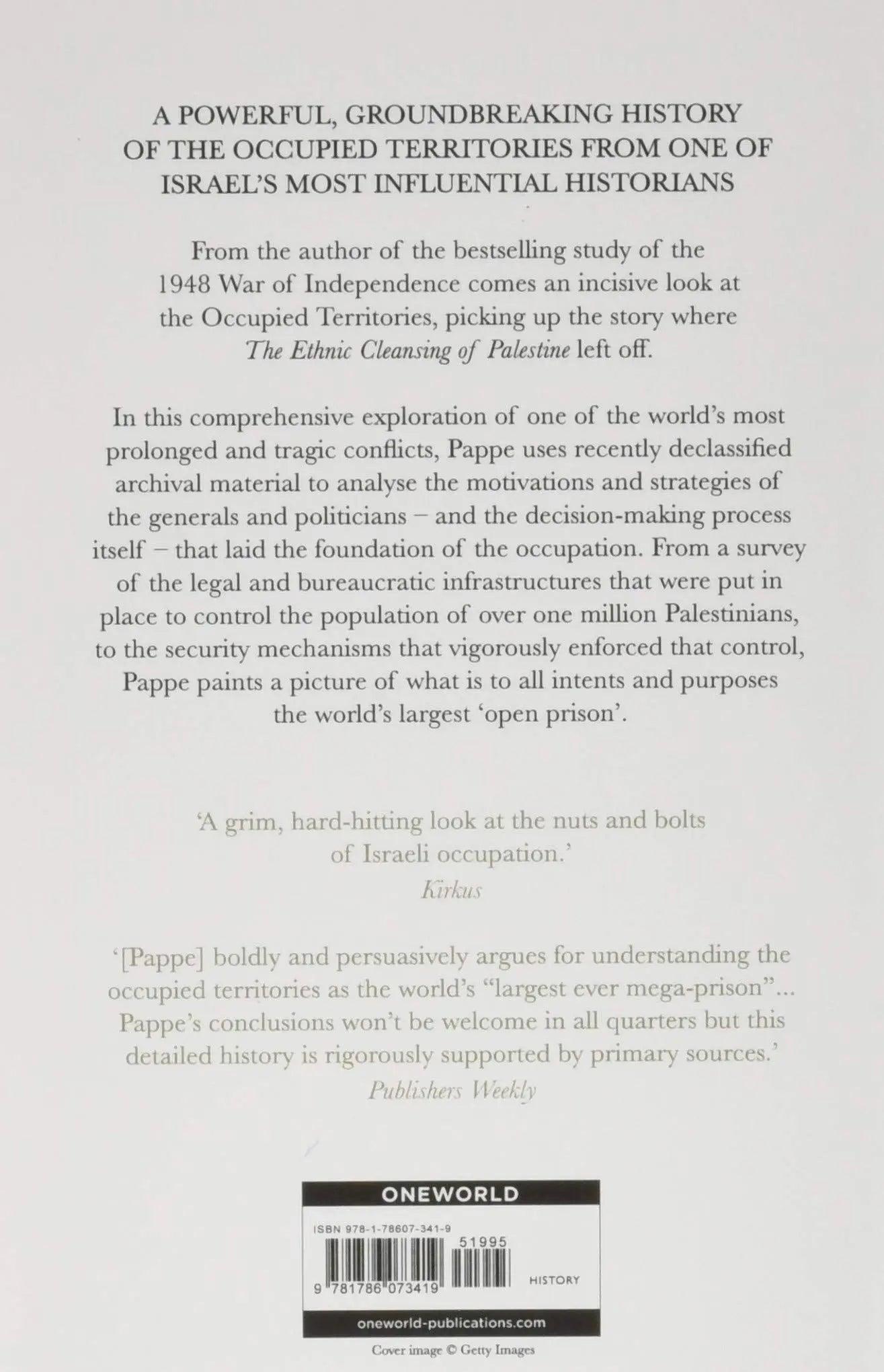 The Biggest Prison on Earth: A History of the Occupied Territories