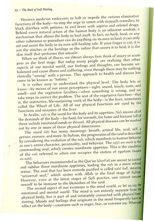 The Book of Sufi Healing (Newly Revised And Updated Edition)